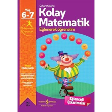Çıkartmalarla Kolay Matematik 6-7 Yaş - Jo Chambers