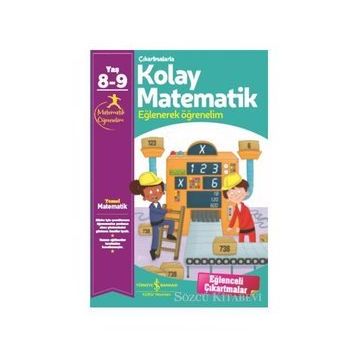 Çıkartmalarla Kolay Matematik (8-9 Yaş)