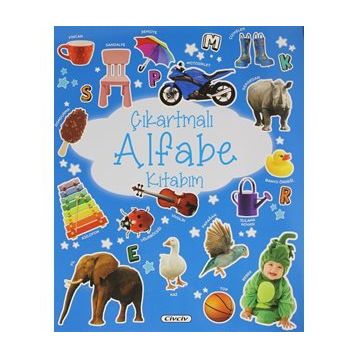 Çıkartmalı Alfabe Kitabım Kolektif