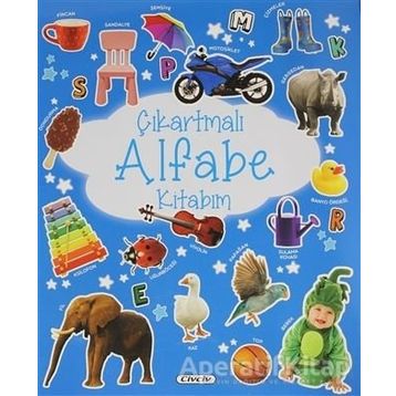 Çıkartmalı Alfabe Kitabım Kolektif