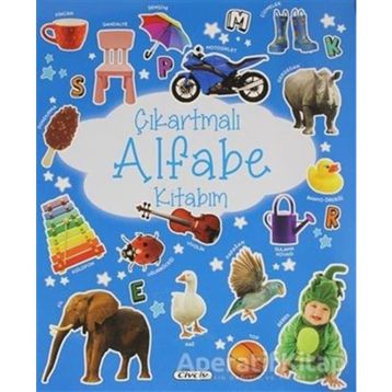 Çıkartmalı Alfabe Kitabım Kolektif