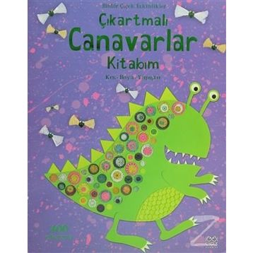 ÇIKARTMALI CANAVARLAR KİTABIM - REBECCA GILPIN