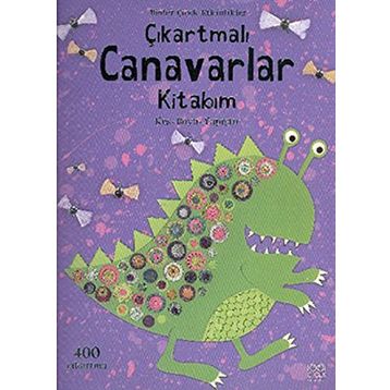 ÇIKARTMALI CANAVARLAR KİTABIM - REBECCA GILPIN