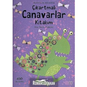 ÇIKARTMALI CANAVARLAR KİTABIM - REBECCA GILPIN