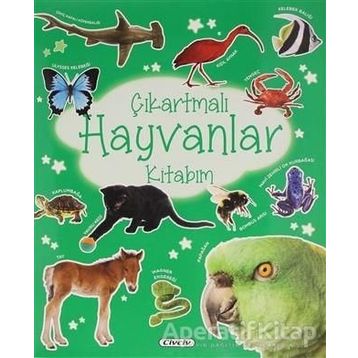 Çıkartmalı Hayvanlar Kitabım Kolektif