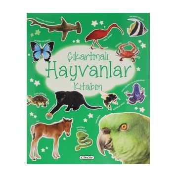 Çıkartmalı Hayvanlar Kitabım Kolektif