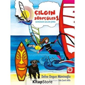 Çılgın Sörfçüler 1-Denizden Gelen Şifre - Defne Ongun Müminoğlu