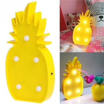 Çılgın Trend Dekoratif Ananas Led Lamba