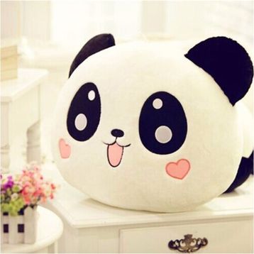 Çılgın Trend Peluş Panda Tasarımlı Yastık