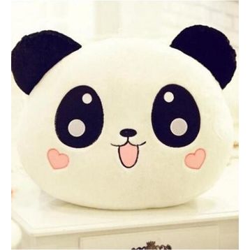 Çılgın Trend Peluş Panda Tasarımlı Yastık