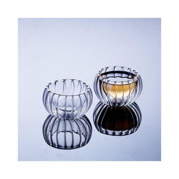 Çılgıntrend Çift Cidarlı 2'li Optikli Çizgili Fitilli Mini Sosluk Drajelik Lokumluk