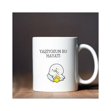 Çılgıntrend İnek Tasarımlı Kupa Bardak