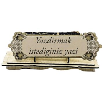 Çılgıntrend Kişiye Özel Masa Üstü İsimlik
