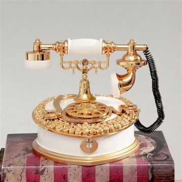 Çılgıntrend Nostaljik Çekmeceli Telefon Müzik Kutusu