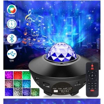 Çılgıntrend Smart Starry Projektör Light-Blth+Müzik+7Farklı Ambians