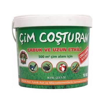Çim Coşturan 10 kg Granüllü Çim Gübresi