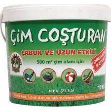 Çim Coşturan 10 kg Granüllü Çim Gübresi