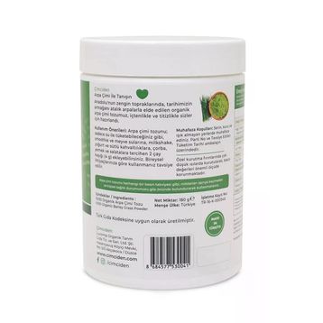 Çimciden 180 gr Organik Arpa Çimi Tozu