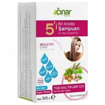 Çınar 5'i 1 300 ml Bitkisel Şampuan