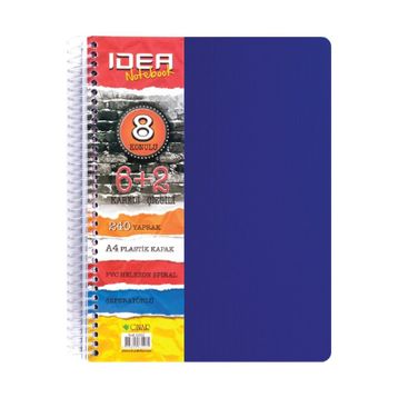 Çınar 61003 Idea 17x24 240 Yp 6+2 Ayraçlı Defter