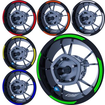 Çınar Extreme Double Stripe Jant Şeridi Sticker Reflektif Floresan Renkler
