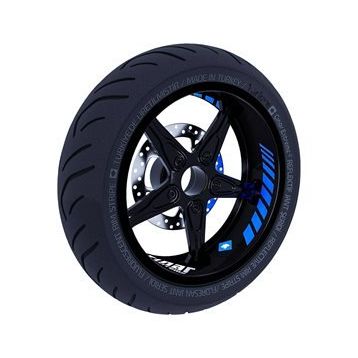 Çınar Extreme Gp Racing Azur Mavi İç Jant Şeridi Sticker