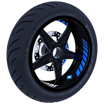 Çınar Extreme Gp Racing Azur Mavi İç Jant Şeridi Sticker