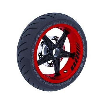 Çınar Extreme Gp Racing Jet Siyah İç Jant Şeridi Sticker