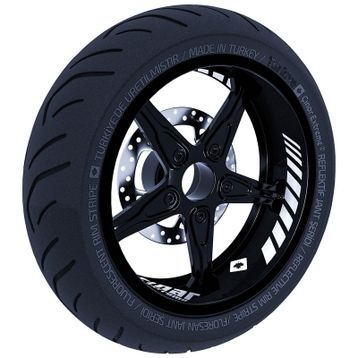 Çınar Extreme Gp Racing Süt Beyaz İç Jant Şeridi Sticker