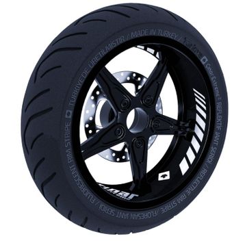 Çınar Extreme Gp Racing Süt Beyaz İç Jant Şeridi Sticker