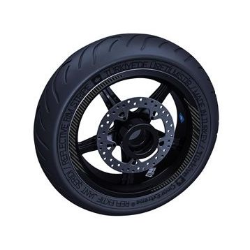 Çınar Extreme Karbon Fiber Dokulu Moto GP İç Jant Şeridi Sticker