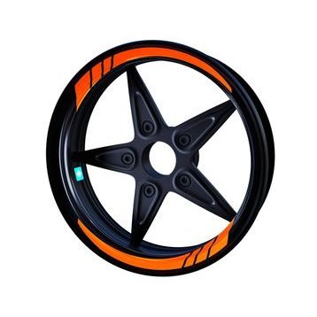 Çınar Extreme Moto GP Alev Turuncusu İç Jant Şeridi Sticker