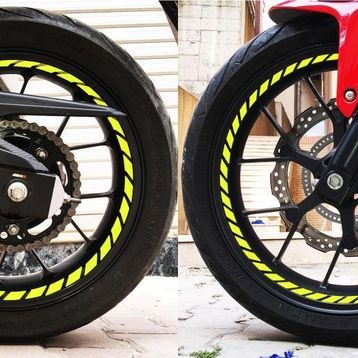 Çınar Extreme Tam Tur Floresan Sarı Supersport İç Jant Şeridi