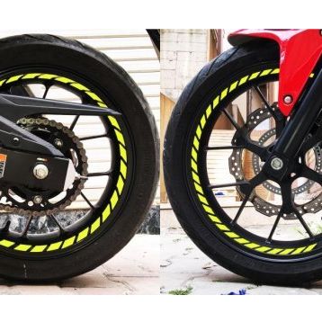 Çınar Extreme Tam Tur Floresan Sarı Supersport İç Jant Şeridi