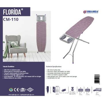 Cıngıllıoğlu Florida Monoblok Ütü Masası