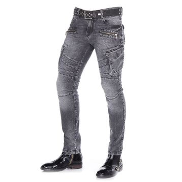 Cipo&Baxx CD369 Siyah Erkek Kot Pantolon