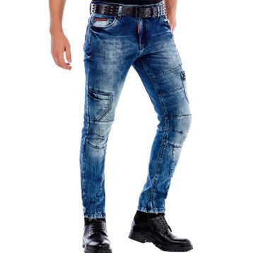Cipo&Baxx CD478 Mavi Erkek Kot Pantolon