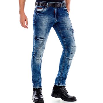 Cipo&Baxx CD478 Mavi Erkek Kot Pantolon