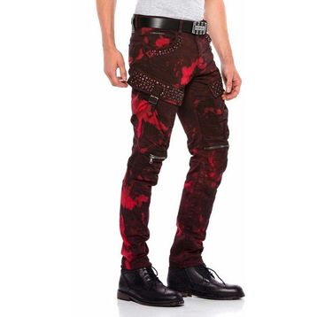 Cipo&Baxx CD558 Bordo Erkek Pantolon