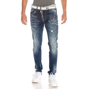 Cipo&Baxx Cd658 Boyalı Kadın Kot Pantolon