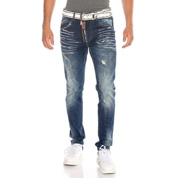 Cipo&Baxx Cd658 Boyalı Kadın Kot Pantolon