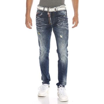 Cipo&Baxx Cd658 Boyalı Kadın Kot Pantolon