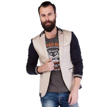Cipo&Baxx CJ126 Bej Erkek Spor Blazer Ceket