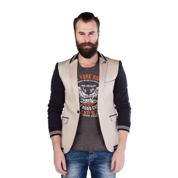Cipo&Baxx CJ126 Bej Erkek Spor Blazer Ceket