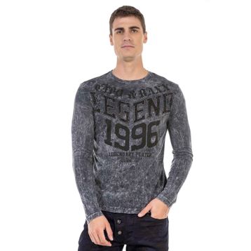 Cipo&Baxx Cl473 Antrasit Kadın Sweatshirt
