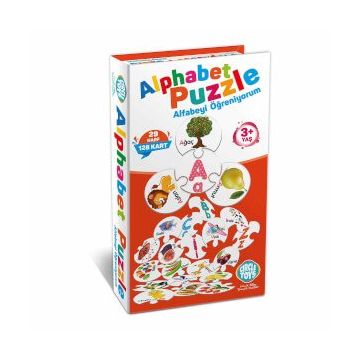 Circle Toys Alphabet 128 Parça Puzzle