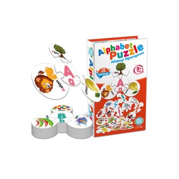 Circle Toys Alphabet 128 Parça Puzzle