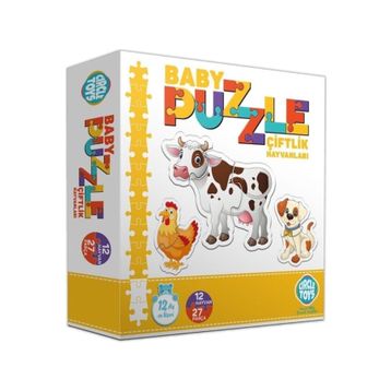 Circle Toys Çiftlik Hayvanları Baby Puzzle