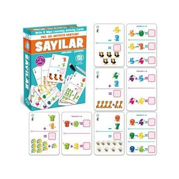 Circle Toys CRCL014 Yaz Sil Sayılar