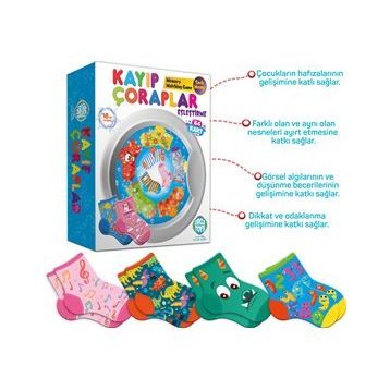 Circle Toys CRCL018 Kayıp Çoraplar
